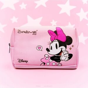 NWT The Crème Shop Disney Makeup Bag With 3 Korean Face Masks EXTRAS